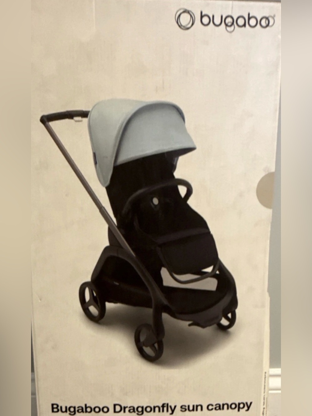 Bugaboo Dragonfly Sun Canopy in Skyline Blue Light w/ UV Protection